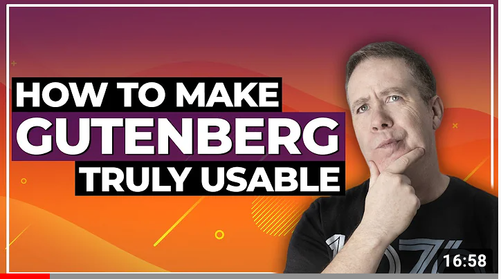Image vidéo tuto : Comment utiliser Gutenberg pour WordPress ?
