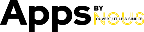 Logo APPS by NOUS Ouvert, Utile & Simple (2025)