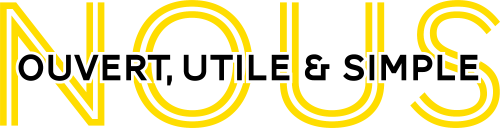 Logo 2025 : NOUS, Ouvert, Utile & Simple
